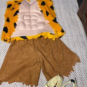 Flintstones bamm bamm muscle chest adult Halloween costume vintage